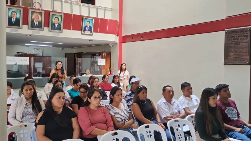 Aucallama: Personal municipal participa en jornada de capacitación del&nbsp;MEF