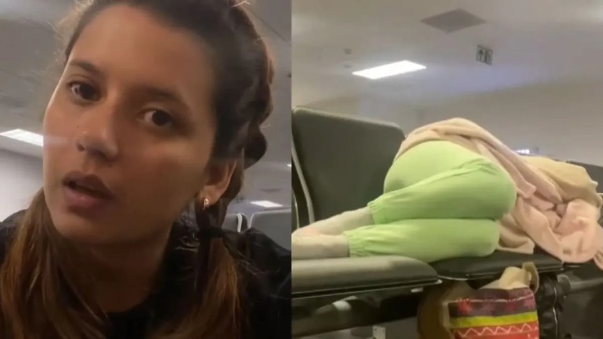 Joven venezolana lleva más de un mes viviendo en el aeropuerto Jorge&nbsp;Chávez