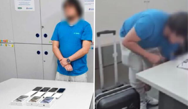 Aeropuerto Jorge Chávez: detienen a joven que escondió 11 iPhones en sus medias para no pagar&nbsp;impuestos
