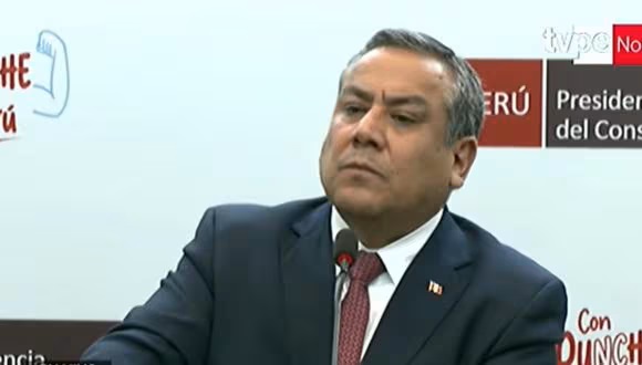 Gustavo Adrianzén en su primera conferencia: “Este es un gobierno de manos&nbsp;limpias”