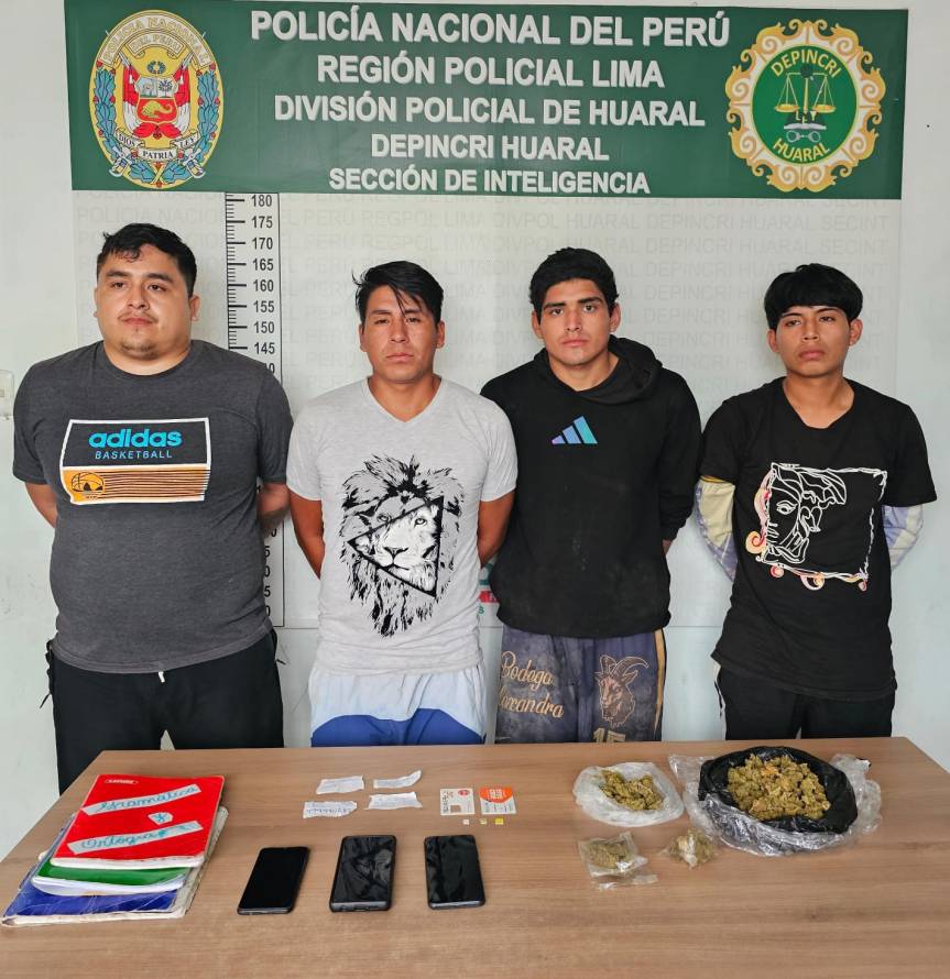 Huaral: Cae presunta banda los «Los finos del norte» dedicados a la&nbsp;extorsión