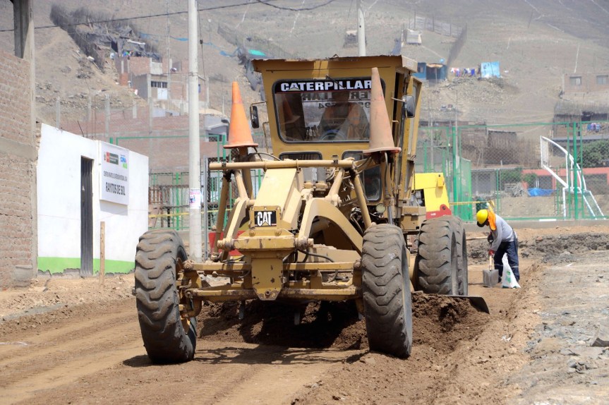 Continúa en ejecución la obra de pistas y veredas en el C.P. Nueva Estrella y la&nbsp;Macarena