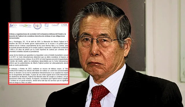 Familiares de las víctimas de La Cantuta y Barrios Altos rechazan defensa del Estado por caso&nbsp;Fujimori