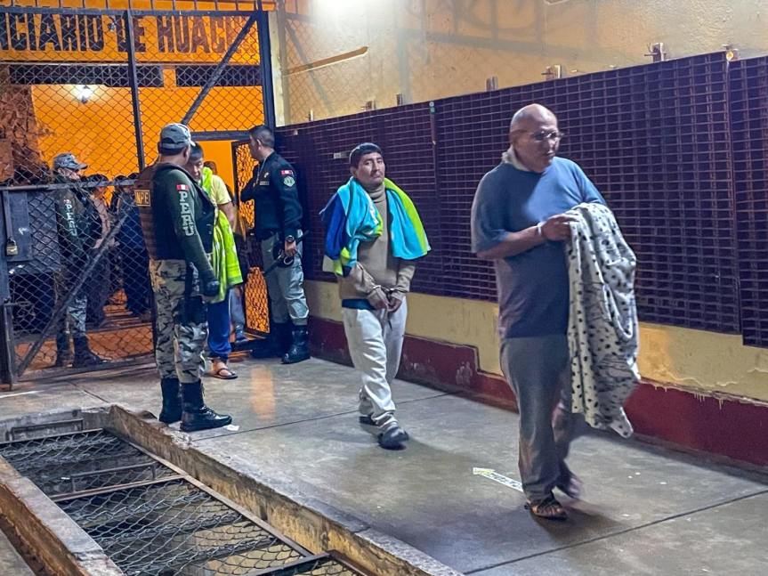 Huaura: INPE traslada a más de cuarenta internos del penal de Carquín hacia&nbsp;Ancón