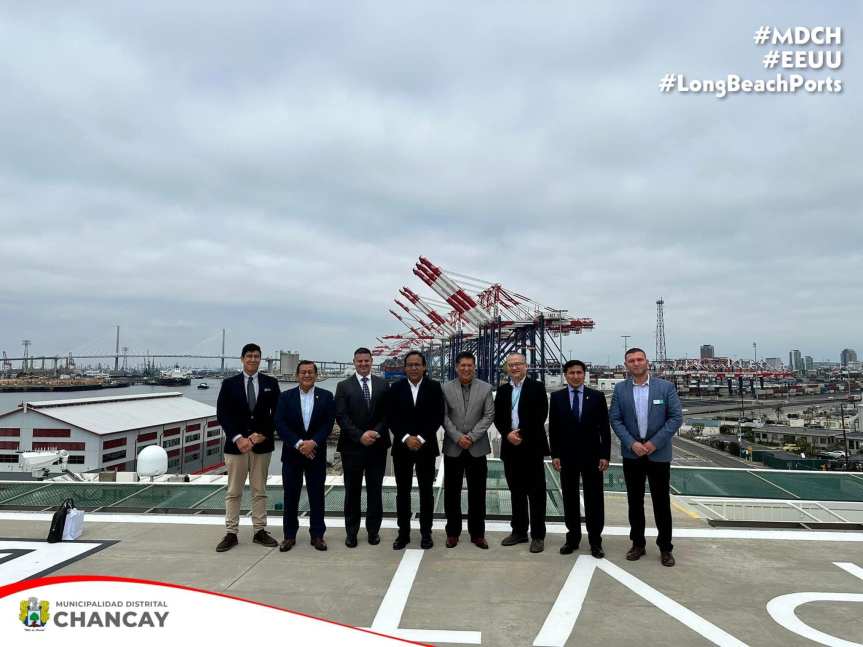 Alcalde Juan Álvarez Andrade realiza crucial visita a la ciudad portuaria «Long&nbsp;Beach»