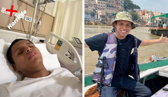 ¿Qué se sabe de Oscar Curi, el influencer peruano que viajó a la India y por qué es tendencia en redes&nbsp;sociales?