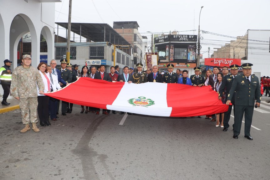 La reconocida Alameda de los Héroes fue el centro de la fiesta patriótica en el Día de la&nbsp;Bandera