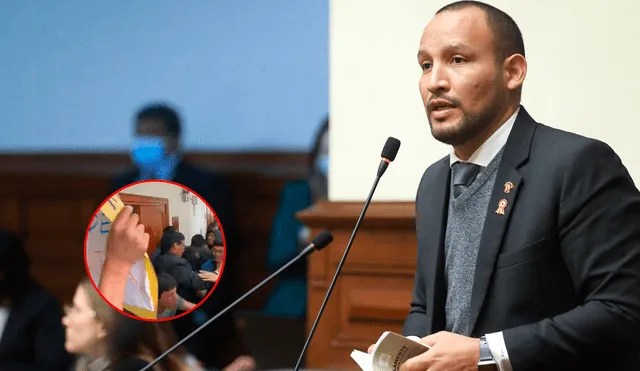 Estudiantes de la UNMSM expulsan a congresista Alejandro Muñante: «San Marcos es del&nbsp;pueblo»