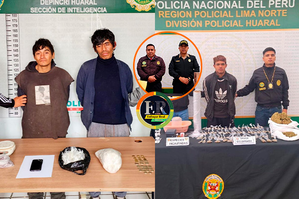PNP detiene a presuntos comercializadores de droga en&nbsp;Mariategui