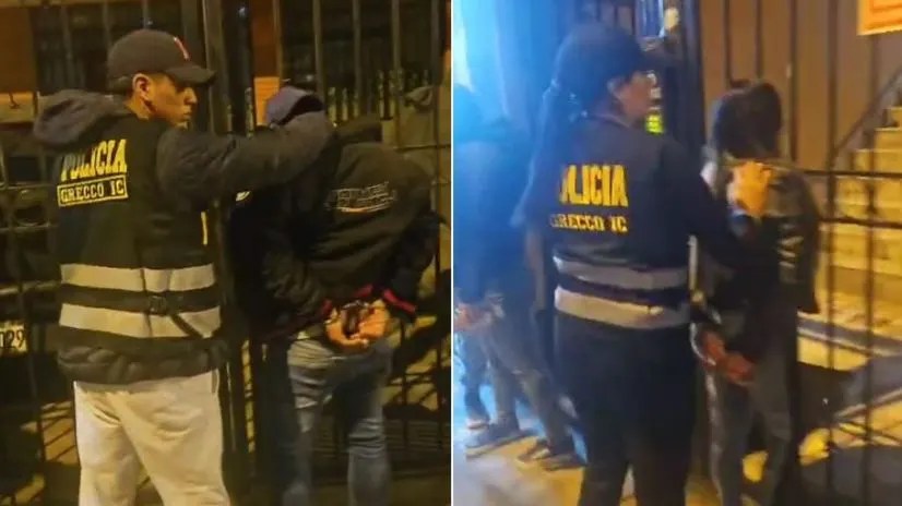 Policía detiene a presunta banda de ‘robacasas’ en pleno asalto en&nbsp;Surco