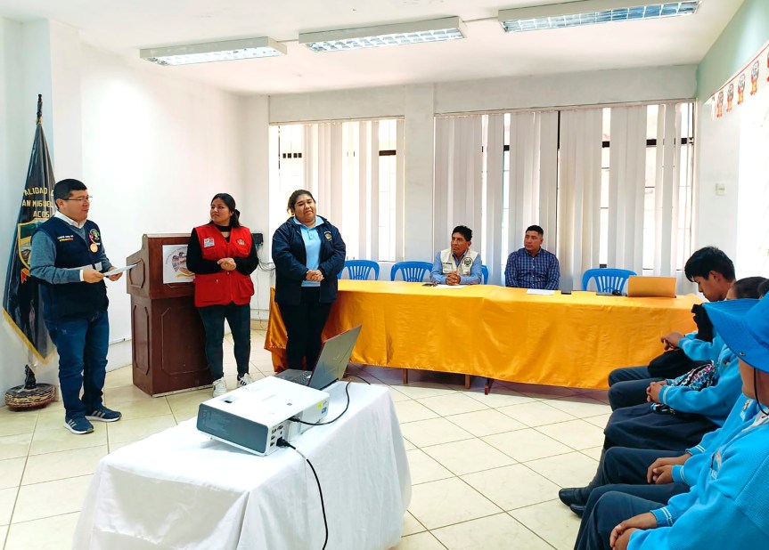 Comuna huaralina organizó encuentro de líderes y alcaldes escolares en la localidad de Acos –&nbsp;Huaral