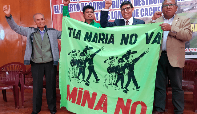 Protestas por proyecto Tía María: usarán tractores como muestra de rechazo al reinicio de&nbsp;construcción