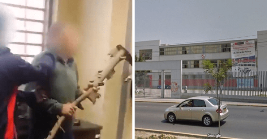 Alumnos agreden a su profesor durante horario de clases en&nbsp;Surquillo