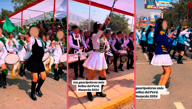 Alumnas BRILLAN en concurso escolar con IMPECABLE presentación en desfile por Fiestas Patrias en&nbsp;Huaycán