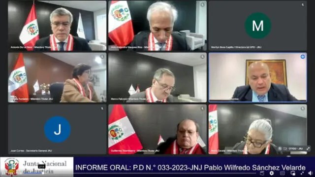 La JNJ sancionaría al fiscal supremo Pablo Sánchez con una interpretación&nbsp;auténtica