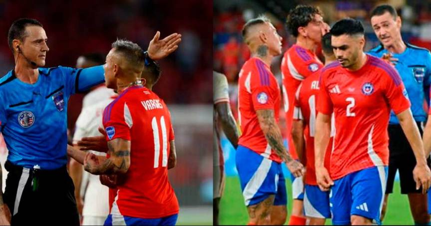 Conmebol admite que perjudicó a Chile en la Copa América: liberaron audio del VAR y Wilmar&nbsp;Roldán
