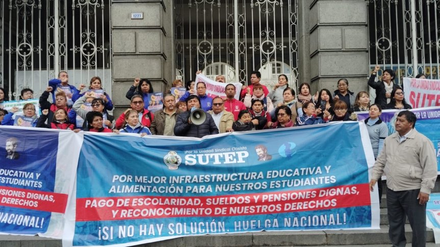 Sutep anuncia posible huelga nacional de docentes: exigen aumento salarial y más&nbsp;presupuesto