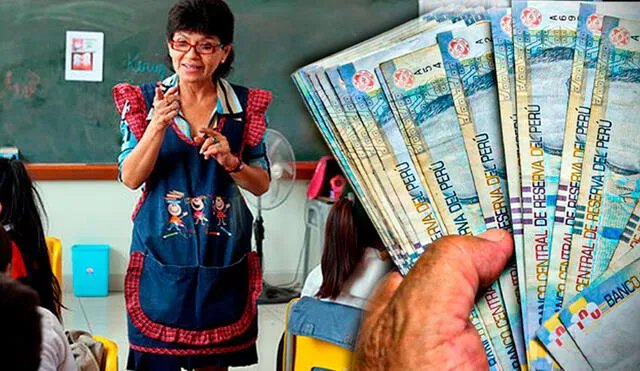 Dina Boluarte oficializó nuevo bono para docentes y auxiliares de s/380&nbsp;soles