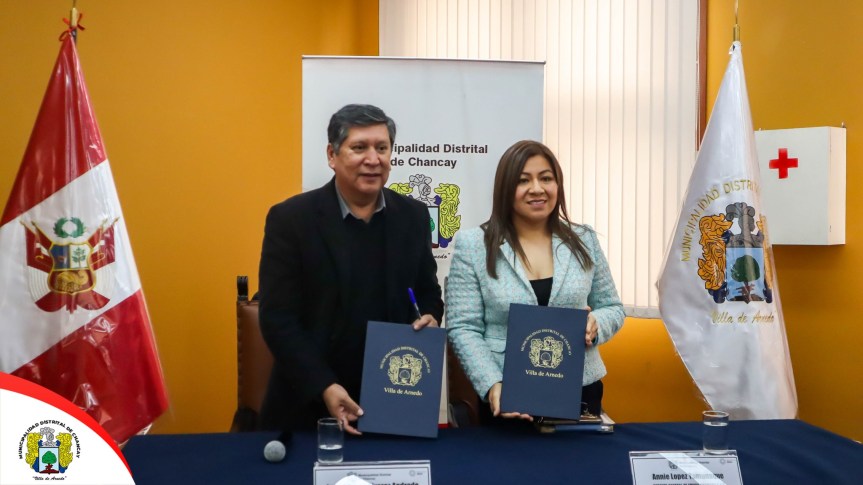 Municipalidad Distrital de Chancay y Emapa Chancay firman convenio para la cesión de&nbsp;terreno