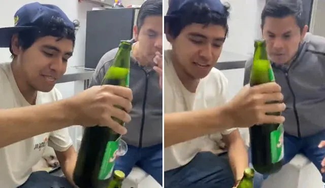 Peruano muestra truco para abrir cerveza sin destapador y dicen: “¿Recién se&nbsp;enteraron?”