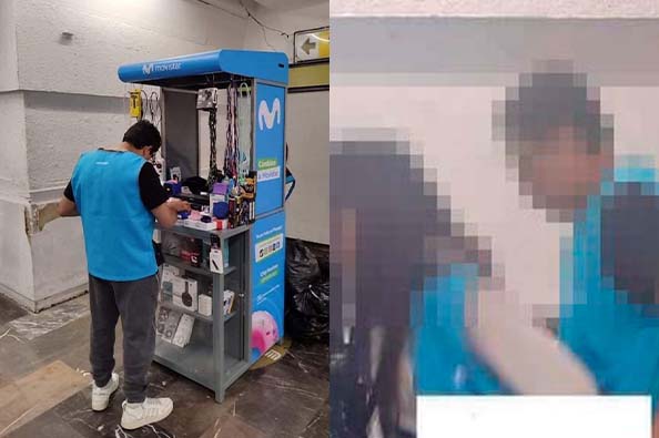 Sorprenden a dos empleados de Movistar teniendo relaciones en la estación La Raza del&nbsp;Metro
