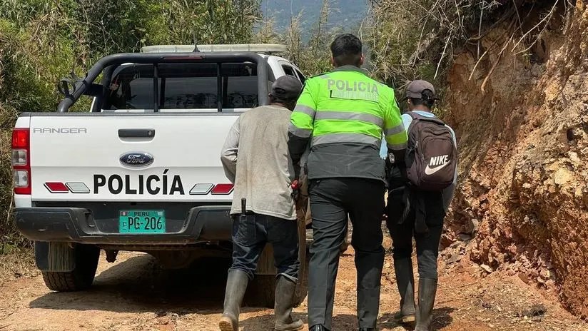 Huánuco: capturan a dos sospechosos de ocasionar incendio forestal en área de conservación regional&nbsp;Carpish
