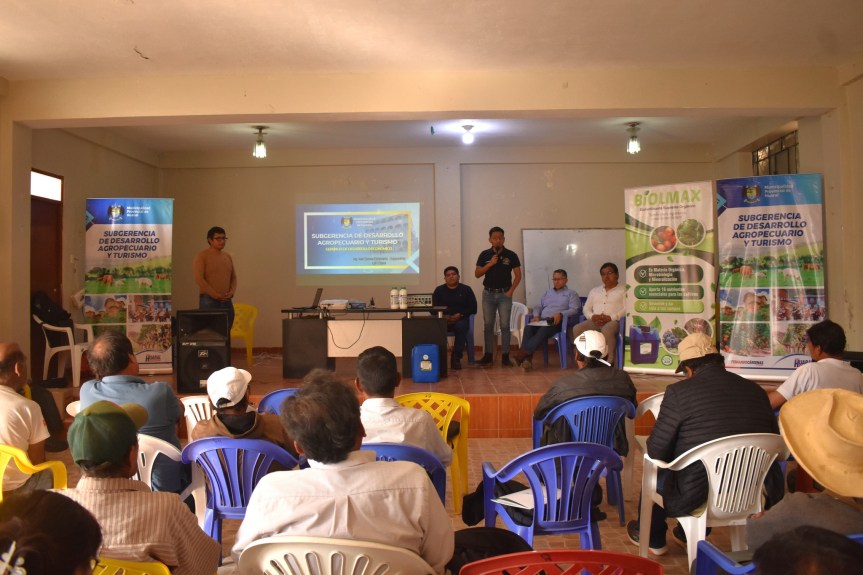 Capacitación en asociatividad y agricultura regenerativa se realizó en Atavillos&nbsp;Bajo