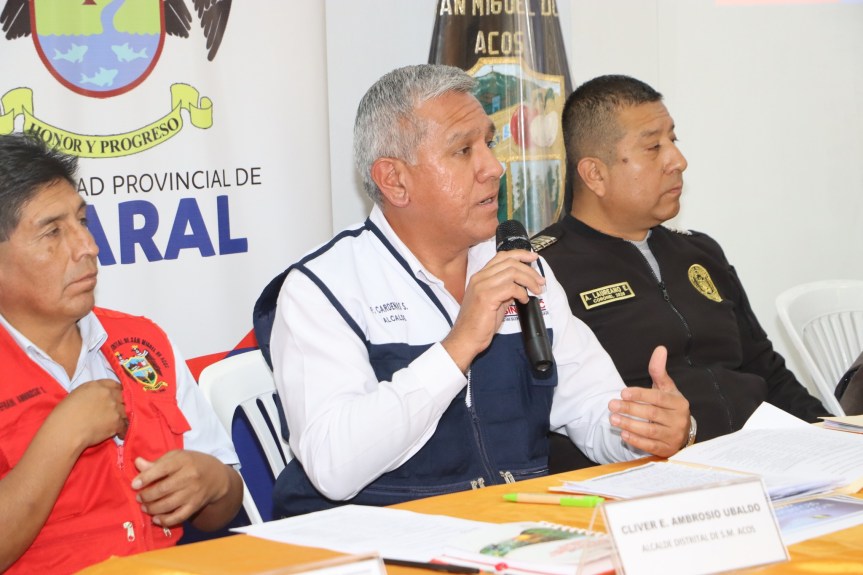 Se realiza III Consulta de Seguridad Ciudadana de la provincia en San Miguel de&nbsp;Acos