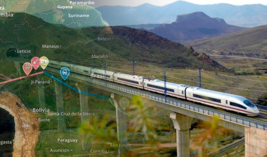 La ruta del tren que conectará Perú-Brasil: partirá desde una región clave y atravesará el megapuerto de&nbsp;Chancay