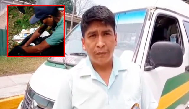 Chofer devuelve S/54.000 a un agricultor que olvidó su dinero en combi de Satipo: «Tengo&nbsp;valores”