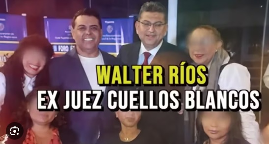 Difunden foto de Chibolín junto a Walter Ríos, uno de los líderes de los ‘Cuellos Blancos del&nbsp;Puerto’