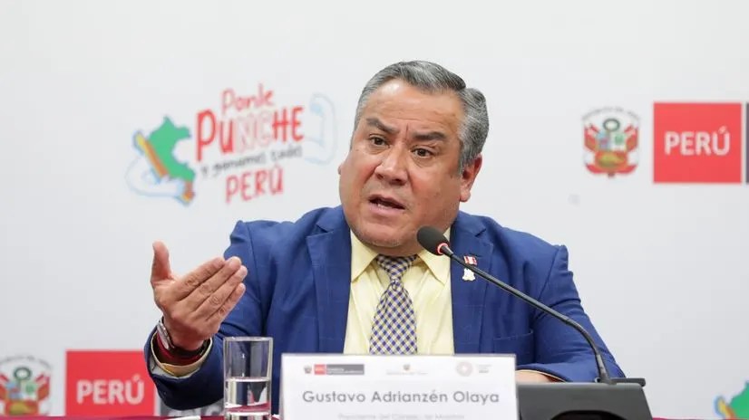 “Es algo lamentable”: Gustavo Adrianzén cuestionó que el Congreso negara viaje de Dina Boluarte a&nbsp;EE.UU.