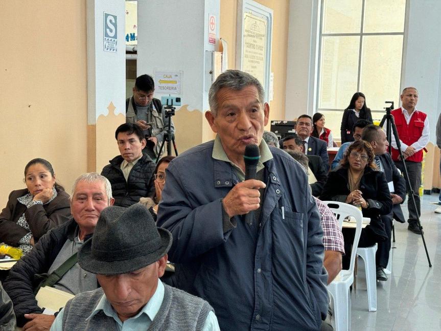 Contraloría General organizará audiencia pública para potenciar fiscalización en&nbsp;Yauyos