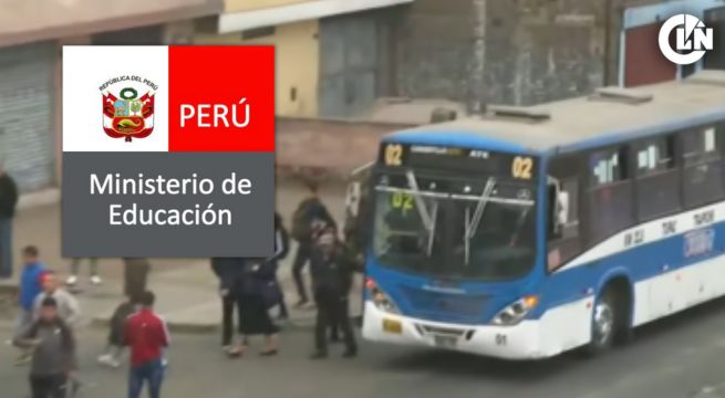 Paro de transportistas: Minedu anuncia clases remotas en Lima&nbsp;Metropolitana