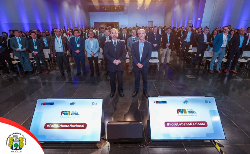 Alcalde de Chancay recibe reconocimiento “Ciudades ODS” por su compromiso con el desarrollo sostenible en el FUN&nbsp;2024