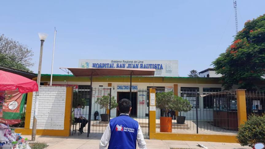 Usuarios denuncian que en el hospital de Huaral no hay reactivos para realizarse los análisis&nbsp;clínicos