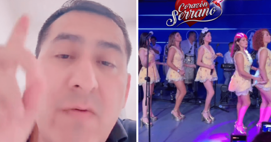 Edwin Guerrero, líder de Corazón Serrano, RESPONDE por falta de actitud de las cantantes: «Si alguien no quiere&nbsp;continuar…»