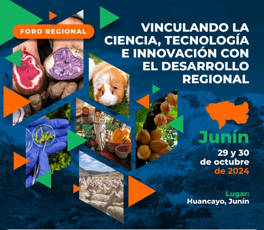 Junín: CONCYTEC organizará Foro Regional para promover ciencia, tecnología e&nbsp;innovación