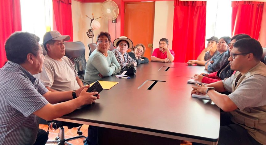 Aucallama: Dirigentes y autoridad municipal abordan problemática por suministro eléctrico para el sistema de agua&nbsp;potable