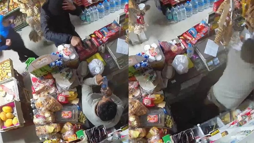 Chorrillos: comerciante se abalanza sobre adolescente que participaba en asalto a su&nbsp;negocio