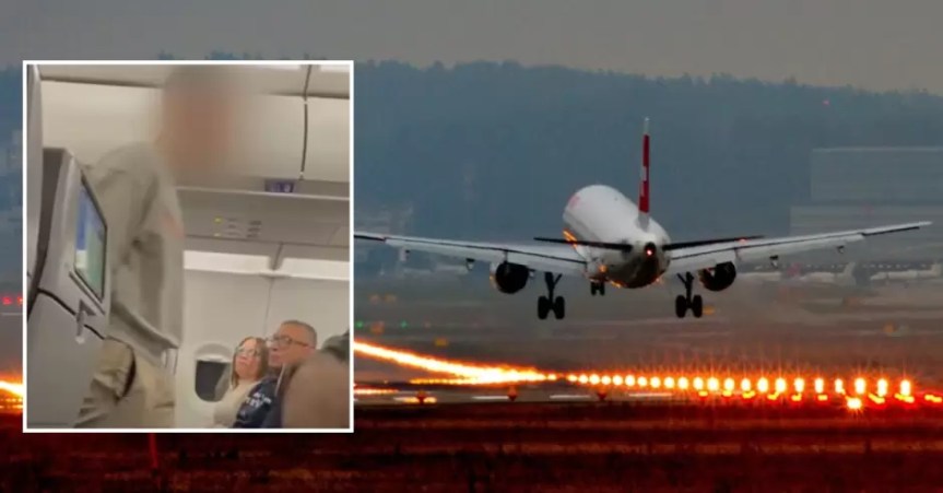 ¡Pánico en avión! Pasajero abre puerta de emergencia e intenta saltar tras discusión con su&nbsp;novia