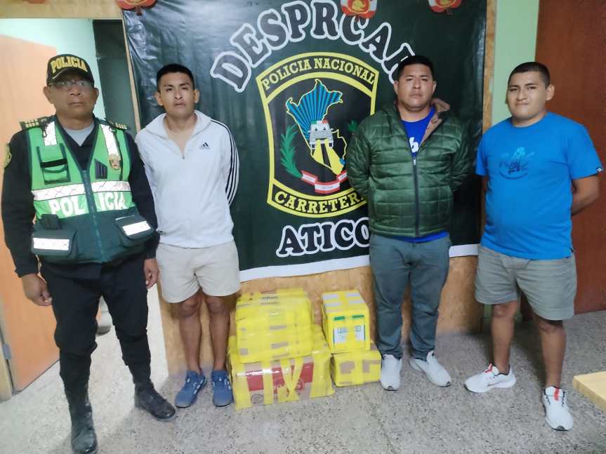 Desarticulan banda “los corredores del sur”, inmersos en el presunto delito de tráfico ilícito de&nbsp;drogas