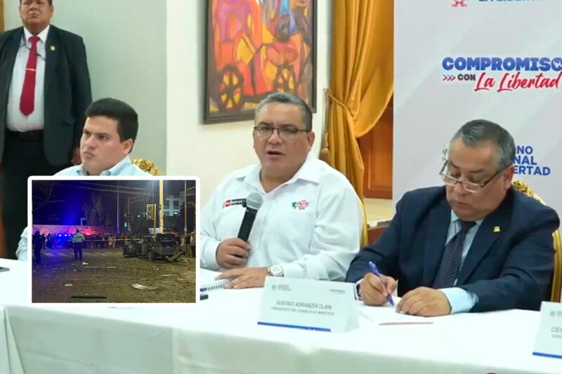 Ministro del Interior ordenó remoción de más de 100 policías tras ataque a Fiscalía en&nbsp;Trujillo