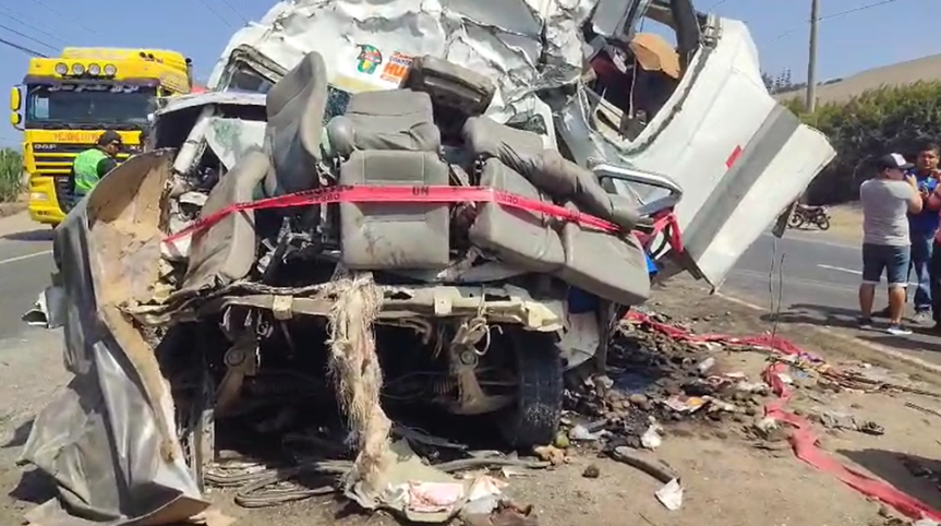 Chancay: 06 fallecidos y 06 heridos dejó accidente mortal ocurrido en la Panamericana Norte, cerca al puente modular de&nbsp;Norvial