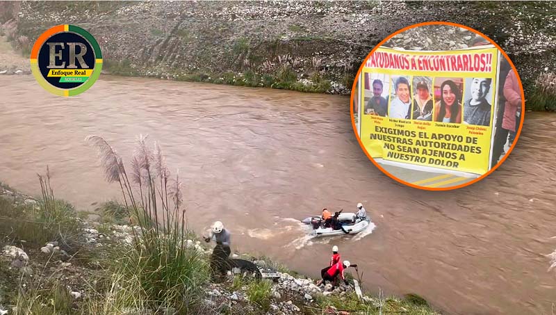La Oroya: Familiares de desaparecidos en el río Mantaro bloquean la Carretera&nbsp;Central