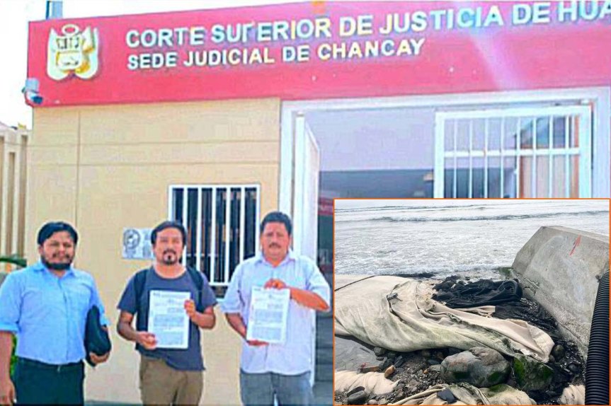 Denuncian a Cosco Shipping por contaminación ambiental en playa al lado del megapuerto de&nbsp;Chancay
