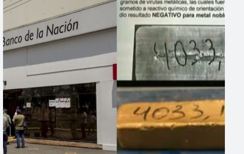 Piura: Sospechoso cambio de lingotes de oro por cobre luego de&nbsp;operativo