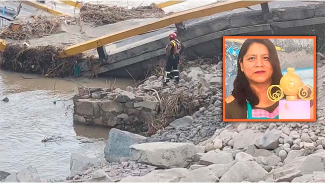 Buscan por debajo de río a profesora desaparecida tras caída de&nbsp;puente