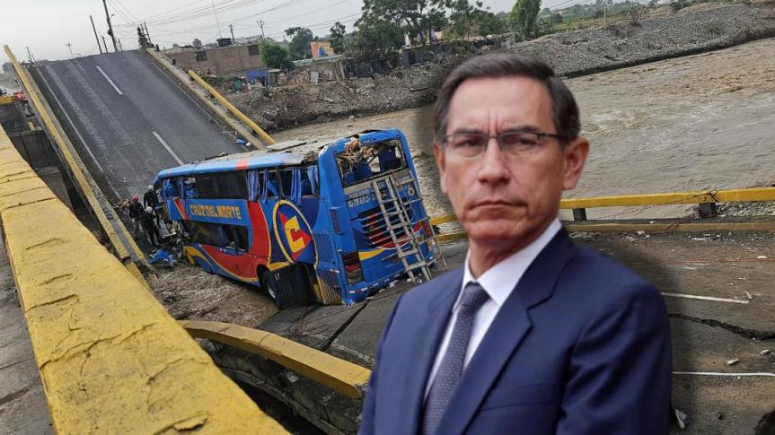 Gobierno de Vizcarra fue informado que puente Chancay tenía que&nbsp;reconstruirse