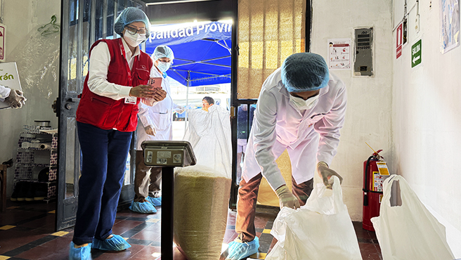 Contraloría advierte riesgos en almacenamiento de alimentos para programas sociales en la provincia de&nbsp;Huaura